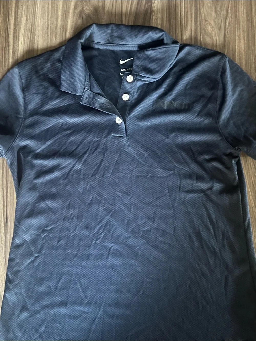 Sunrun Nike Women’s Navy Dri-FIT Polo Shirt